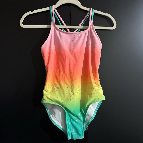 Cat & Jack Other - Girls | Unicorns | Size Large 10/12 | One-Piece Swimsuit